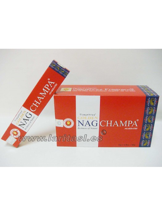 Golden Nag Champa 15gr (12x15gr)